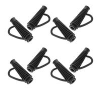 TEHAUX Lot de 8 Protège-câbles Universels pour Sèche-cheveux, Gaine Flexible en Caoutchouc Résistante la Chaleur, Accessoire Anti-torsion et Prolongateur de Durée de Vie du Cordon