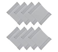 TEHAUX Lot de 8 Set de Set de Inserts Séparateurs Rembourrés Universels 14,5x11,5 Cm pour Paquet et Étuis Photo, Coussinets de Protection Gris pour Compartiments Modulables, Organisateur