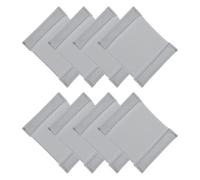 TEHAUX Lot de 8 Set de Set de Séparateurs Rembourrés pour Étui Photo 14,5 X 11,5 Cm, Inserts Antichocs Gris Lisse, Organisateur de Compartiments Modulables pour Accessoires Photo,