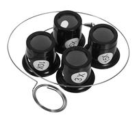 TEHAUX Loupe Clip pour Montre avec Verre Grossissant Outil Compact pour Horlogers et Bijoutiers Inspection Précise des Petits Composants Kit de Réparation Portable pour