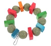 TEHAUX Mâcher en Bois pour Lapins et Petits Animaux, Améliore la Santé Dentaire et Change Le Comportement, Quand L'animal Est Seul