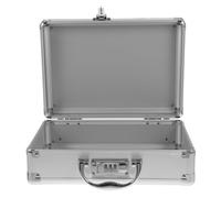 TEHAUX Mallette à Outils Aluminium avec Poignée Boîte de Rangement pour Outils Utilisation Intérieure et Extérieure Organisateur Pratique pour Accessoires et Petits Objets