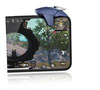 TEHAUX Manette de Jeu Mobile Ergonomique Poignée Confortable Joystick Téléphone Accessoire Gaming Compatible Smartphones Écran Tactile