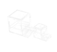 TEHAUX Mangeoire à Fourmis Zone D'abreuvement Transparente 2pcs en Acrylique Légère et Facile à Nettoyer pour Ferme de Fourmis pour Élevage D'insectes