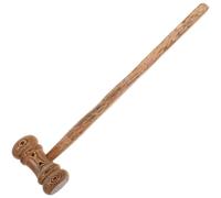 TEHAUX Marteau du Juge en Bois de Wengé Marron pour Vente aux Enchères