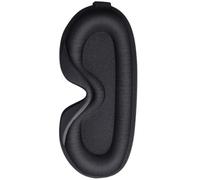 TEHAUX Masque de Sommeil Léger Bande Élastique Confortable en Mousse à Mémoire de Forme Noir pour Dormir, Voyage des Hommes Femmes