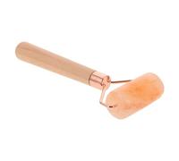TEHAUX Masseur de Dos Portable en Sel Naturel Rouleau de Massage en Bois Léger, Facile à Nettoyer, pour Soins du Visage et Détente à Domicile