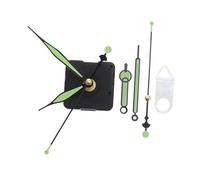TEHAUX Mécanisme Horloge Silencieux DIY avec Aiguilles Luminescentes Mouvement Balayage Sans Bruit Kit de Remplacement pour Pendule Murale et Horloge Sans Cadre