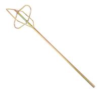 TEHAUX Mélangeur de Peinture pour Perceuse en Acier Robuste Tige de Mélange Hexagonale à Fond Plat Agitateur Multifonction pour Peinture Plâtre et Ciment Accessoire Professionnel