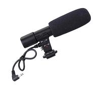 TEHAUX Microphone pour Enregistrement Audio Cardioïde Compatible DSLR Caméscope Smartphone pour Interview Vlogging et Vidéo