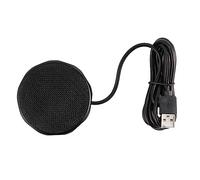 TEHAUX Microphone USB Omnidirectionnel pour Conférence Enregistrement et Visioconférence Compact et Portable