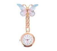 TEHAUX Montre de Poche Infirmière en Quartz Bleue Design, Simple et Pratique, pour Surveiller Pendant Les Examens des Étudiants