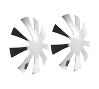 TEHAUX Moule pour Nail Art Français 2 Pièces en Acier Inoxydable Solide pour Création de Manucure Précise Outil de Coupe DIY pour Salons Instituts et Usage Personnel