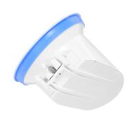 TEHAUX Noyau Interne de Siphon de Sol Anti-odeurs Blanc 110mm | Insert de Drain de Plancher en Plastique, Filtre Anti-obstruction, Entretien Rapide, pour Drains de Cave et Buanderie