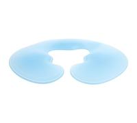 TEHAUX Oreiller de Spa en Silicone Bleu de U Coussin Visage Face Table Appui-Tête Ergonomique pour Salon de Beauté Voyage et Relaxation