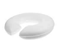 TEHAUX Oreiller en Mousse à Mémoire de Forme pour Massage du Visage, Coussin Creux en Coton Naturel, Forme U Confortable, Taille Moyenne, pour Spa, Salon de Beauté et Table de Massage