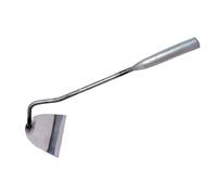 TEHAUX Outil de Jardinage Portable Petite Binette Acier Inoxydable Forgé Outil Désherbage pour Plantation et Creusage et Ergonomique