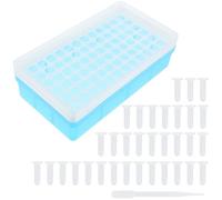 TEHAUX Outil D'incubation des Œufs de Crevettes en Plastique Bleu avec Boîte de Rangement Pratique et Tube de Collecte pour Élevage de Poissons et Crevettes