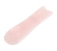 TEHAUX Outil Gua Sha Visage en Cristal de Quartz Naturel, Planche Gua Sha Poisson pour Massage Facial et Corps, Masseur de Modelage pour Soins Peau et Relaxation, Accessoire Beauté