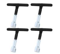 TEHAUX Outil Manuel pour Écrous à Oreilles 4 Pièces Poignée T, Tournevis Robuste pour Crochets à Vis, Fixation Rapide et Précise, Usage Bricolage Mural et Installation Décorative