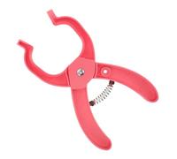 TEHAUX Outil pour Œil de Sécurité au Crochet pour Poupées, Rose Plastique | Installation Rapide, Usage Multiple, Résistance à Déformation, pour Projets DIY Doudous et Amigurumi