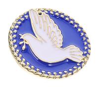 TEHAUX Paix en Alliage Solide, Accessoire Polyvalent Élégant pour Paquet à Dos et Fêtes de Noël