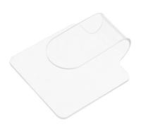 TEHAUX Palette de Mélange Acrylique Transparente pour Manucure, Plaque de Maquillage Carrée, Outil Polyvalent pour Fond de Teint, Vernis à Ongles et Cosmétiques, Surface Lisse Facile