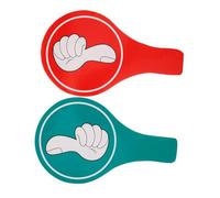 TEHAUX Palette de Vote Double Face Mousse Panneau Pouce ou Baissé pour Salle de Classe Kit Vote Interactif pour Enseignants Support Board Accessoire Pédagogique pour Évaluation et Prise
