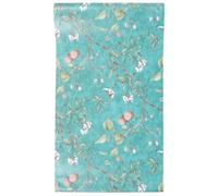 TEHAUX Papier Peint Floral Vert Rétro Autocollant Pvc pour Vitre