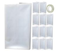 TEHAUX Paquet de Trempage pour Sabots de Chevaux et Ânes Blanc, en Nylon et Plastique, Pratique et Fiable pour Soins de Sabots la Ferme, 1 Set