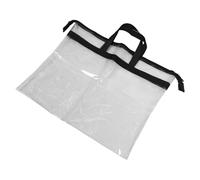 TEHAUX Paquet Étanche Transparent Grosse Capacité 50X40 CM pour Vêtements et Accessoires de Natation Paquet de Rangement Fermeture Éclair Piscine Camping et Plein Air