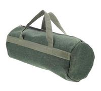 TEHAUX Paquet Porte-Outils Facile à Transporter Large Ouverture Résistant à Saleté en Coton Canvas Khaki pour Rangement et Entretien des Outils