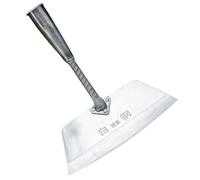 TEHAUX Pelle à Main Robuste Accessoire Extérieur pour Jardinage en Métal Outil de Désherbage Multifonctionnel Compatible Manche