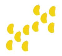 TEHAUX Pendentifs d'Orange Artificiels 10 Pcs Décorations pour Paquet Accessoires DIY Coloré Ornements Suspendus Breloques