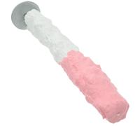 TEHAUX Perchoir pour Perroquet en Pierre Riche en Calcium, Support Robuste Facile à Installer, pour Exercices la Maison Bureau Couleur Aléatoire