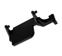TEHAUX Pièce de Rechange Bouton de Porte Noir Micro-ondes pour en Plastique Minimaliste et Élégant Contrôle Pratique, Remplacement du Commutateur de Porte pour Four