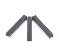 TEHAUX Pierres de Remplacement Métal Argenté 3pcs avec Vis Ensemble pour Meules de Polissage Interne Outils pour Cylindres de Véhicules Automobiles