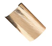 TEHAUX Pince à Cheveux Métallique Dorée à Boucle pour Queue de Cheval, Accessoire Cheveux Fins et Épais, Pince Coiffure Minimaliste en Métal Brossé, pour Usage Quotidien et Occasions