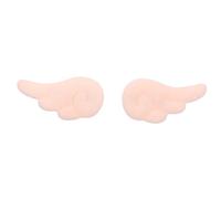 TEHAUX Pinces à Cheveux Ailes d'Ange en Peluche Rose 1 Paire Accessoires Décoratifs Légers pour Fêtes Coiffure Garçon et Filles et Cosplay Design Mignon et Original