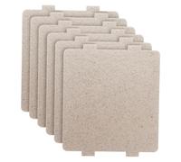 TEHAUX Plaques de Mica Résistantes à Haute Température 6 Pièces Matériau Isolant pour Four à Micro-ondes Accessoires de Réparation pour Usage Domestique Cuisine