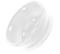TEHAUX Plat Dappen en Verre Délicat pour Manucure à Domicile, Outil Polyvalent pour Application et Mélange de Poudre Acrylique, Accessoire Professionnel Nail Art