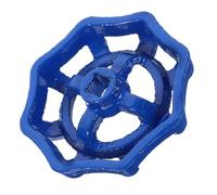 TEHAUX Poignée de Robinet de Tuyau en Fer Bleu Volant de Vanne Métallique, Production de Précision et Installation Facile, pour Robinet Extérieur ou Intérieur