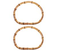 TEHAUX Poignées Sac À Main En Forme De D 5.91X4.33X0.31 Pouces Accessoires De Remplacement Légers Et Résistants Pour Création De Sacs Diy Lot De 2