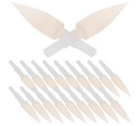 TEHAUX Pointes de Stylo Recharges Souples Lot de 20 pour Calligraphie en Éponge Blanche Offrant une Écriture Fluide et Confortable pour Exercices de Calligraphie