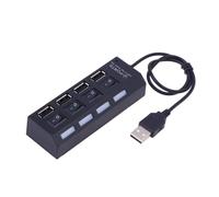 TEHAUX Portable USB Hub Ports High Speed Data Splitter for Laptop Desktop and Ultrabook Compact and Lightweight Design