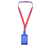 TEHAUX Porte-badges Transparents avec Lanière Rétractable en Plastique et Ruban, Protège Cartes de Travail, Maintient Propres et Sécurisées, pour Personnel et Infirmières