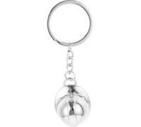 TEHAUX Porte-Clés Casque de Chantier Décoratif en Plastique Compact Rouge Accessoire Léger pour Paquet à Dos Porte-Clés Original pour Sécurité et Usage Quotidien