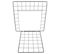 TEHAUX Porte de Cage pour Chien en Fer Noir Résistante à l'usure, Assemblage pour Enclos Animaux de Compagnie, pour Cage à Chat et Clôture Chien