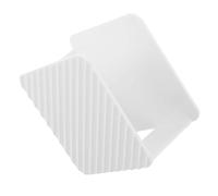 TEHAUX Porte-éponge Mural Plastique pour Évier de Cuisine Support de Rangement Compact avec Drainage Installation Facile Design Moderne et Robuste pour Organiseur Évier