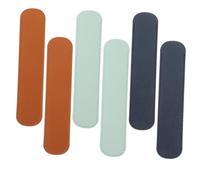 TEHAUX Porte-Stylo Simple en Cuir PU Étui à Crayons 6Pcs Pochette Protectrice Trousse de Bureau Fournitures Scolaires pour Étudiants et Employés